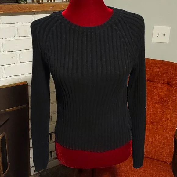Jamie Scott Ribbed Sweater - Picture 1 of 11